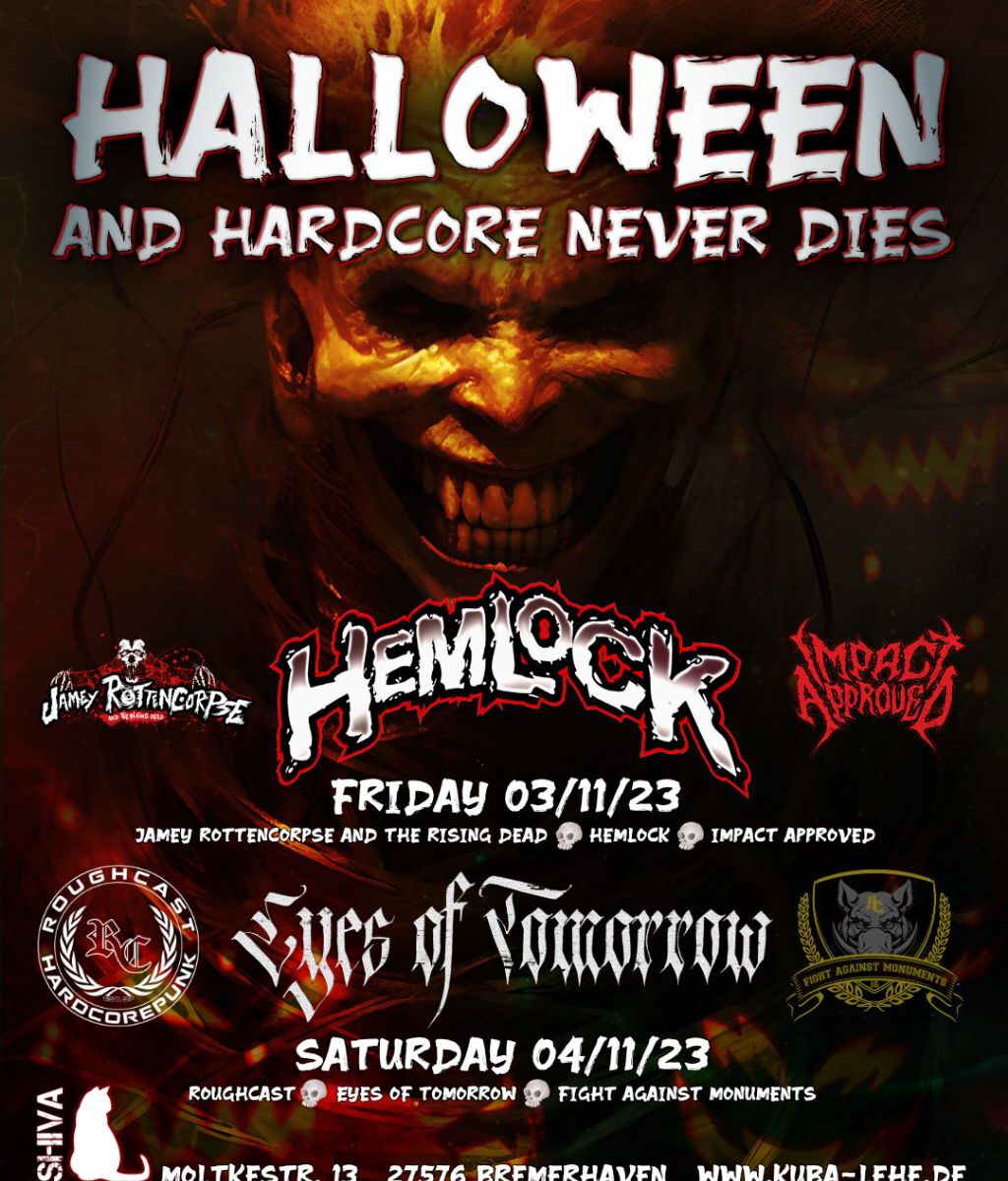 Halloween featuring Hardcore Never Dies Veranstaltungsbild